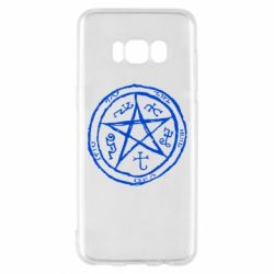 Чехол для Samsung S8 Оккультный символ Сверхъестественное - PrintSalon
