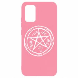 Чехол для Samsung A02s/M02s Оккультный символ Сверхъестественное - PrintSalon