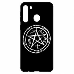 Чехол для Samsung A21 Оккультный символ Сверхъестественное - PrintSalon