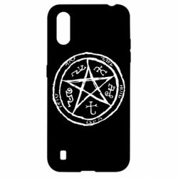 Чехол для Samsung A01/M01 Оккультный символ Сверхъестественное - PrintSalon