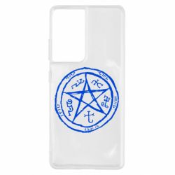 Чехол для Samsung S21 Ultra Оккультный символ Сверхъестественное - PrintSalon