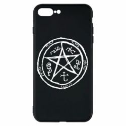 Чехол для iPhone 8 Plus Оккультный символ Сверхъестественное - PrintSalon