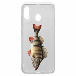 Чехол для Samsung A20 Окунь - PrintSalon
