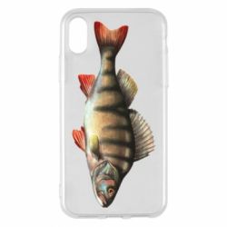 Чехол для iPhone X/Xs Окунь - PrintSalon
