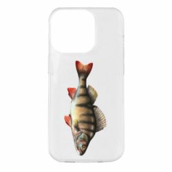 Чехол для iPhone 14 Pro Окунь - PrintSalon