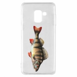 Чехол для Samsung A8 2018 Окунь - PrintSalon