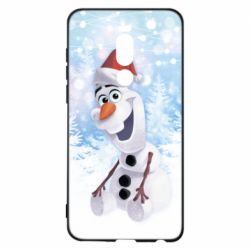 Чохол для Meizu Note 8 Olaf in a New Year's hat - PrintSalon