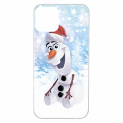 Чохол для iPhone 11 Olaf in a New Year's hat - PrintSalon