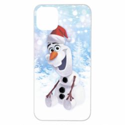 Чохол для iPhone 11 Pro Max Olaf in a New Year's hat - PrintSalon
