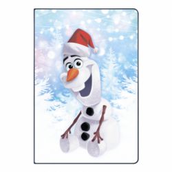 Блокнот з принтом Olaf in a New Year's hat - PrintSalon