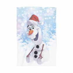 Рушник з принтом Olaf in a New Year's hat - PrintSalon