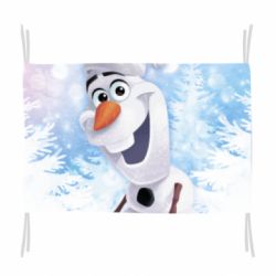 Прапор Olaf in a New Year's hat - PrintSalon