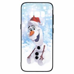 Чохол для Samsung S8 Olaf in a New Year's hat - PrintSalon