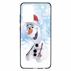 Чохол для Samsung A72 5G Olaf in a New Year's hat - PrintSalon