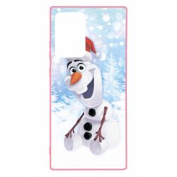 Чохол для Samsung Note 20 Ultra Olaf in a New Year's hat - PrintSalon