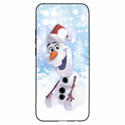 Чохол для Oppo A15s / A15 Olaf in a New Year's hat - PrintSalon