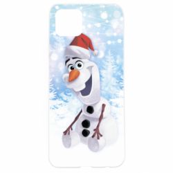 Чохол для Oppo A92sOlaf in a New Year's hat - PrintSalon