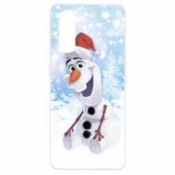 Чохол для Oppo Find X2Olaf in a New Year's hat - PrintSalon