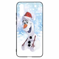 Чохол для Huawei P20 Olaf in a New Year's hat - PrintSalon