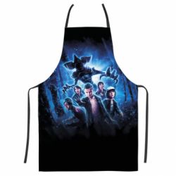 Фартук с 3D принтом Оn the other side - PrintSalon