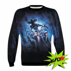 Детский 3D свитшот Оn the other side - PrintSalon