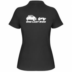 Женское поло One last ride - PrintSalon