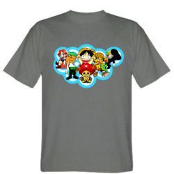 Мужская футболка Stedman One peace anime heroes - PrintSalon