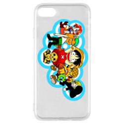 Чехол для iPhone SE 2022 One peace anime heroes - PrintSalon