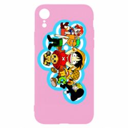 Чехол для iPhone XR One peace anime heroes - PrintSalon