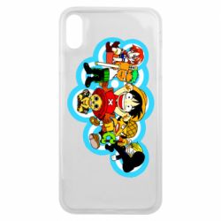 Чехол для iPhone Xs Max One peace anime heroes - PrintSalon