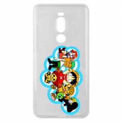 Чехол для Meizu Note 8 One peace anime heroes