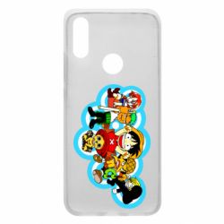 Чехол для Xiaomi Redmi 7 One peace anime heroes - PrintSalon
