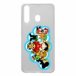 Чехол для Samsung A60 One peace anime heroes - PrintSalon