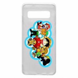 Чехол для Samsung S10 One peace anime heroes - PrintSalon