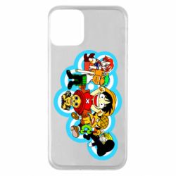 Чехол для iPhone 11 One peace anime heroes - PrintSalon