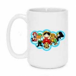Чашка 420ml One peace anime heroes - PrintSalon