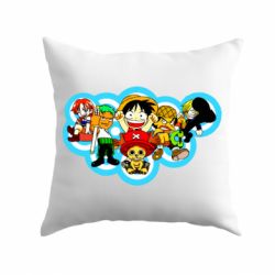 Подушка One peace anime heroes - PrintSalon