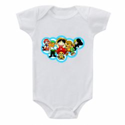 Детский бодик One peace anime heroes - PrintSalon