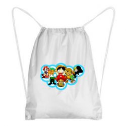 Рюкзак-мешок One peace anime heroes - PrintSalon