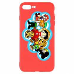 Чехол для iPhone 7 Plus One peace anime heroes - PrintSalon