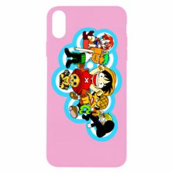 Чехол для iPhone X/Xs One peace anime heroes - PrintSalon