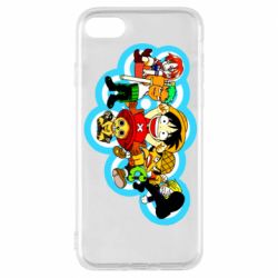 Чехол для iPhone 8 One peace anime heroes - PrintSalon