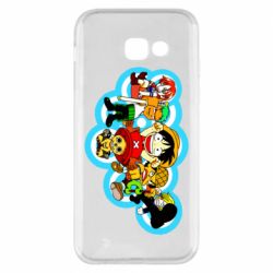 Чехол для Samsung A5 2017 One peace anime heroes - PrintSalon