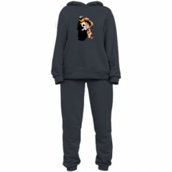 Женский костюм One piece chibi Luffy - PrintSalon