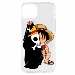 Чехол для iPhone 14 Plus One piece chibi Luffy - PrintSalon