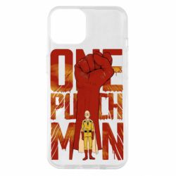 Чохол для iPhone 14 One Punch Man Saitama