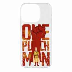 Чохол для iPhone 14 Pro One Punch Man Saitama - PrintSalon