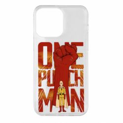 Чохол для iPhone 14 Pro Max One Punch Man Saitama - PrintSalon