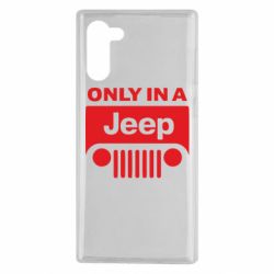 Чехол для Samsung Note 10 Only in a Jeep - PrintSalon