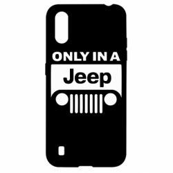Чехол для Samsung A01/M01 Only in a Jeep - PrintSalon